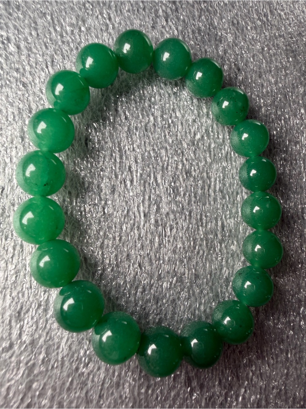 10MM Green Aventurine Natural Crystal Bracelet